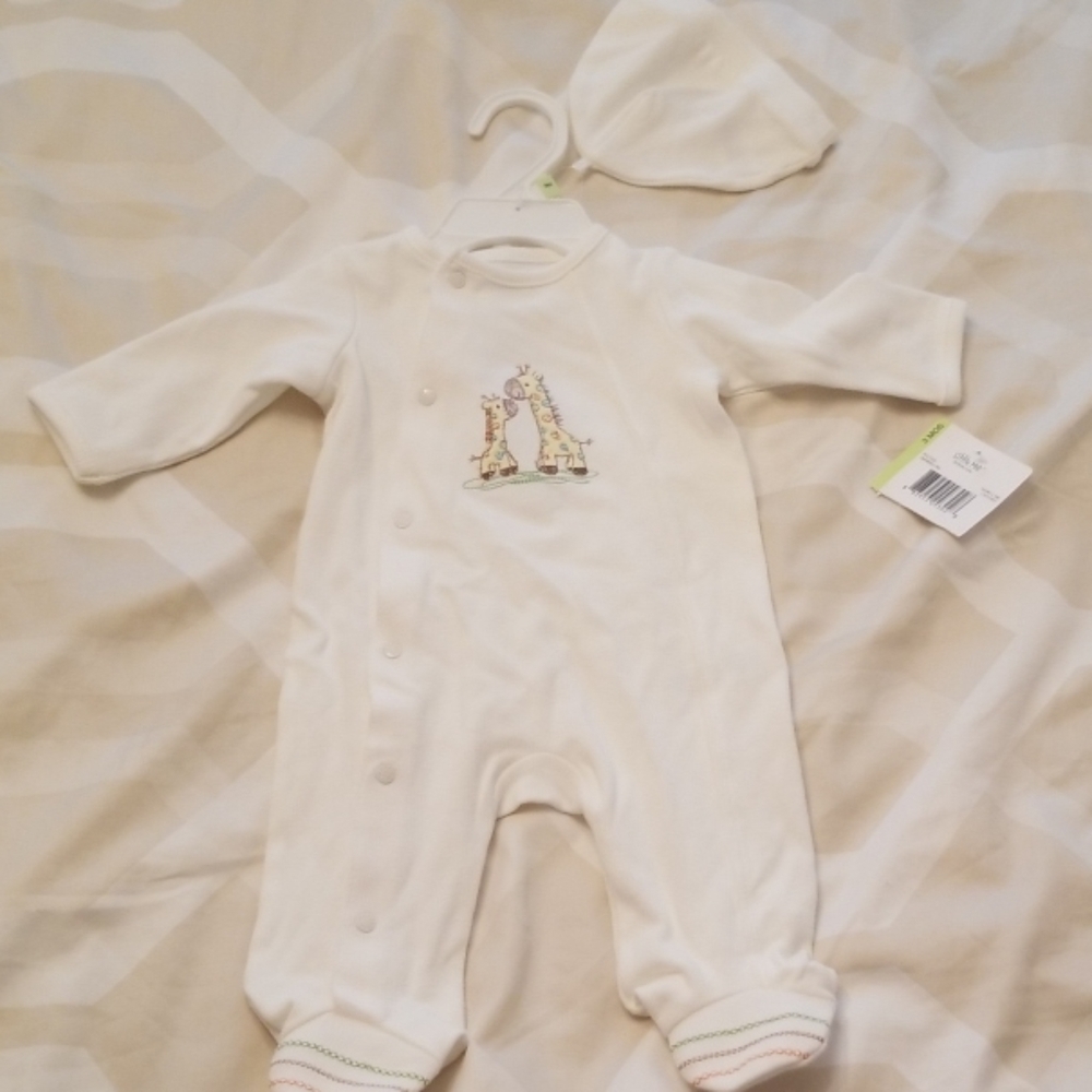 3M Little me footie baby outfit